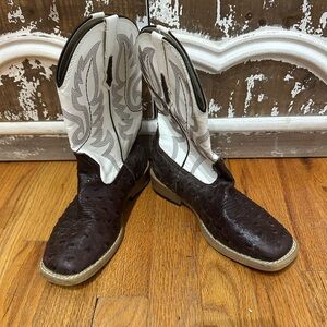Youth Kids Size 2 Roper Western Cowboy Boots